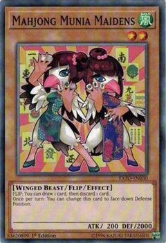 Mahjong Munia Maidens (EXFO-EN030) - Extreme Force 1st Edition-1