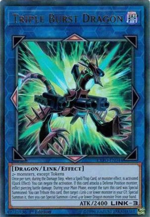 Triple Burst Dragon (EXFO-EN044) - Extreme Force Unlimited-1