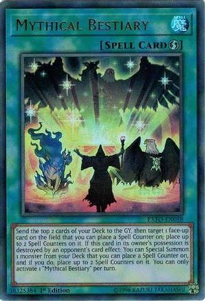 Mythical Bestiary (EXFO-EN058) - Extreme Force 1st Edition-1