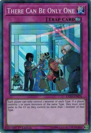 There Can Be Only One (EXFO-EN076) - Extreme Force 1st Edition-1