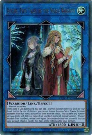 Isolde, Two Tales of the Noble Knights (EXFO-EN094) - Extreme Force 1st Edition-1