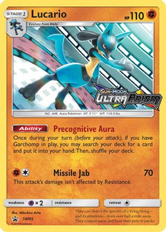 Lucario - SM95 (Prerelease)/248 - SM Promos Holofoil-1