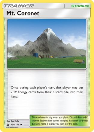 Mt. Coronet 130/156 - SM  Ultra Prism Reverse Holofoil-1