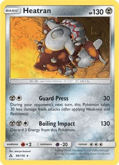 Heatran - 88/156 (Prerelease Kit Exclusive) - Deck Exclusives-1