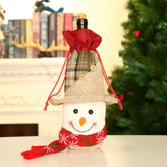 Christmas Decorations Christmas Wine Bottle Socks-14