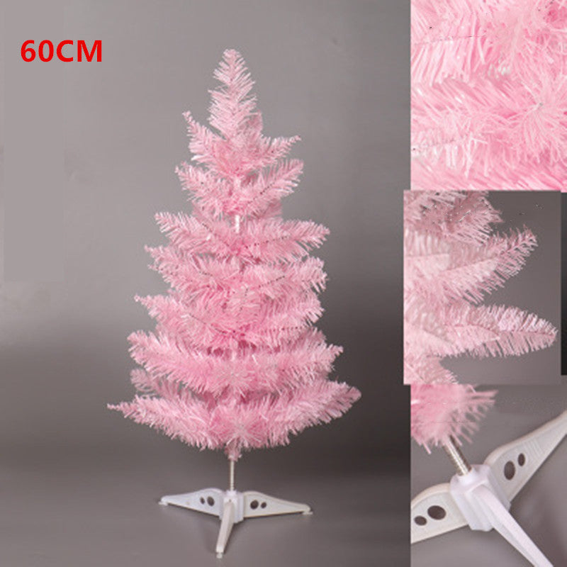 Pink Christmas Tree 60cm, Cherry Gradient Artificial Holiday Tree-1