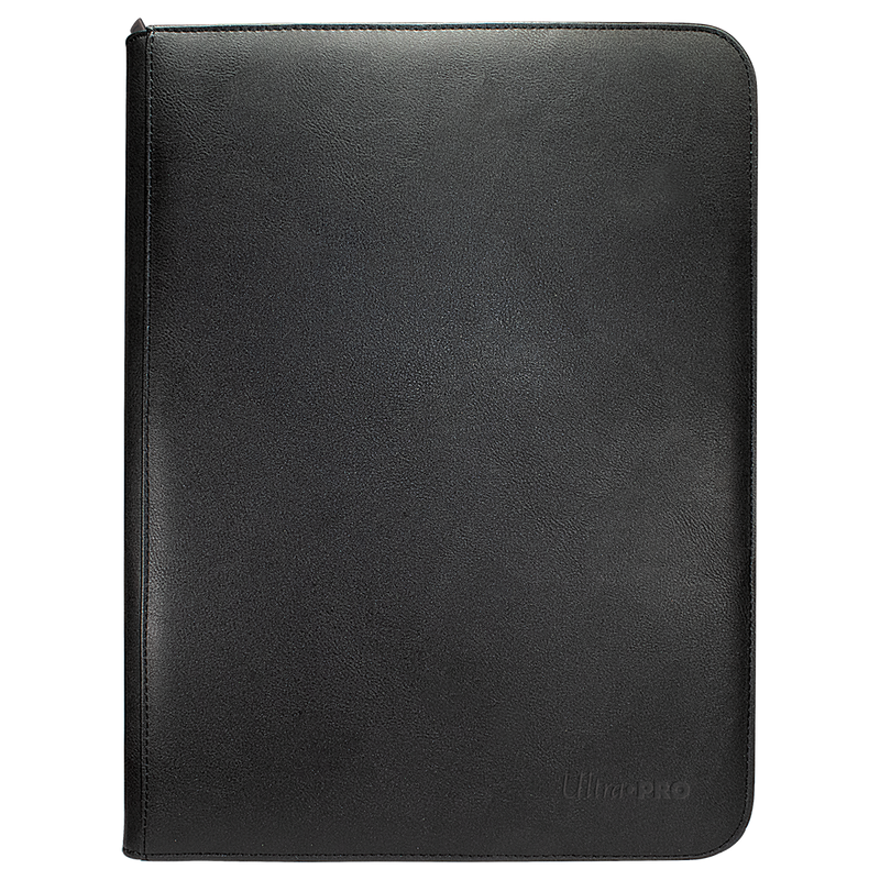 Ultra Pro - Pro-Binder 9 Pocket Vivid Zippered - Black-1