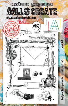 AALL and Create Stamp Set - 159 - Mail Art-1