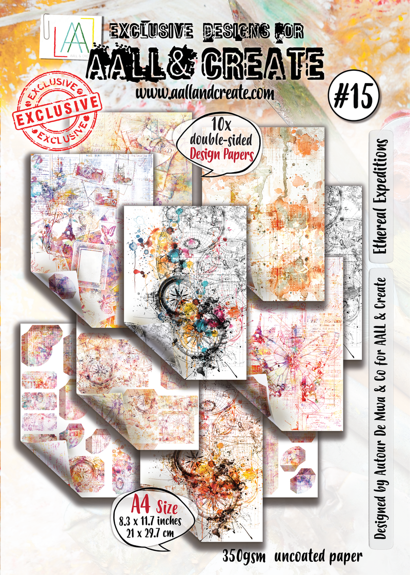AALL and Create - A4 Design Paper - Ethereal Expeditions-1