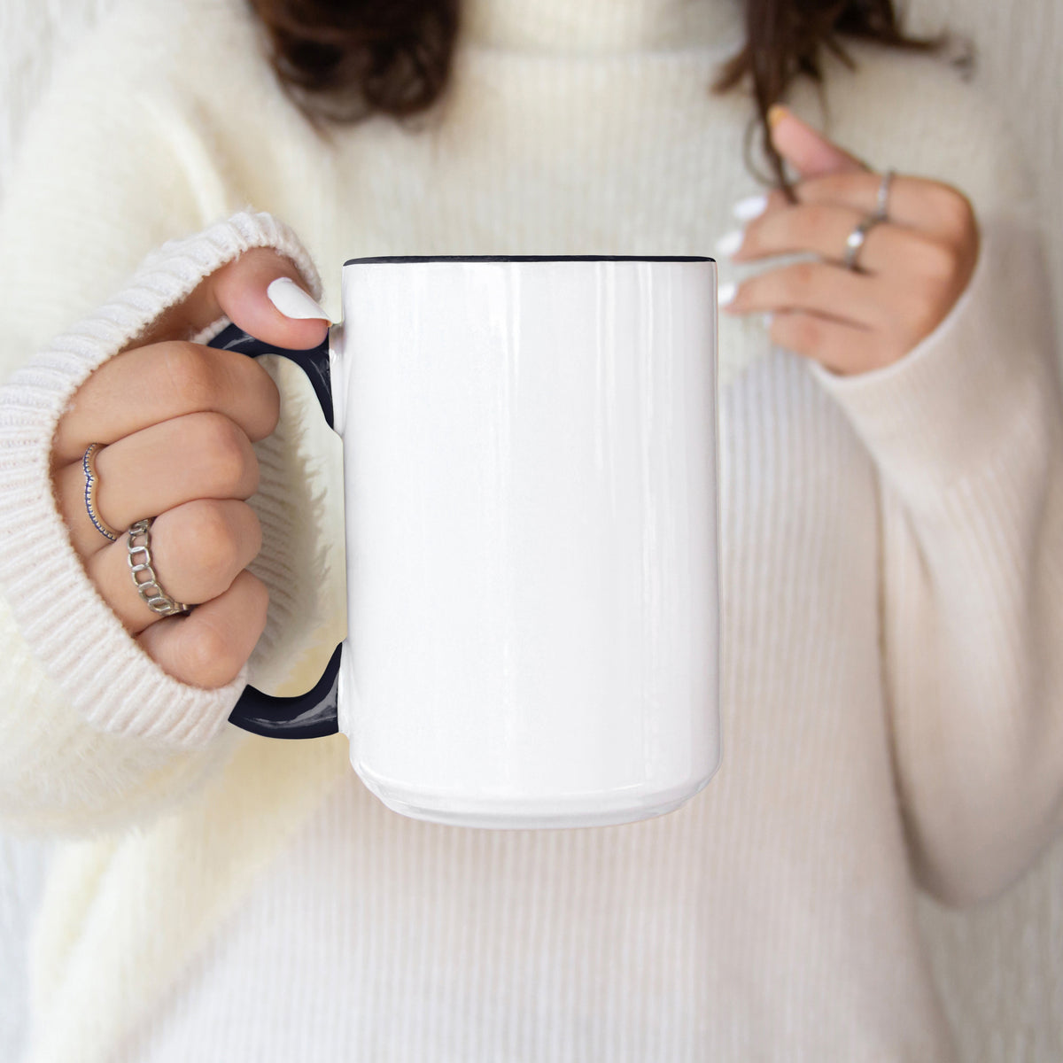 Custom Photo Mug 15oz — Personalized Coffee Mug, Your Design Mug, Custom Gift with Photo or Text, Made in Canada-2