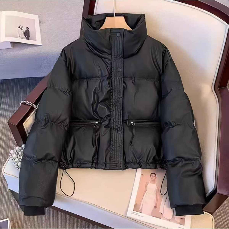 Women's Warm Wash-Free Loose-Fit Padded Cotton Coat-5