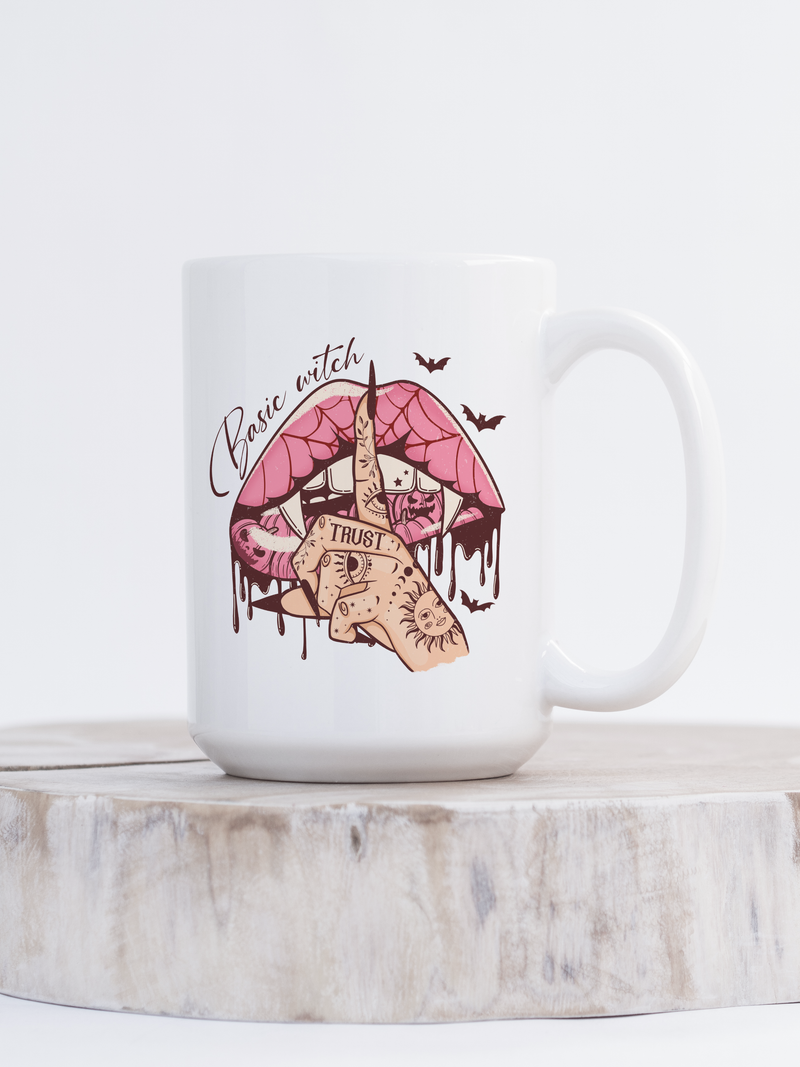 Basic Witch Ceramic Mug | Halloween Mug-2
