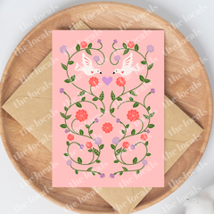Love Birds Greeting Card-1