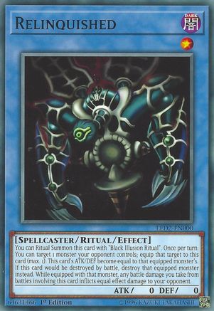 Relinquished (LED2-EN000) - Legendary Duelists: Ancient Millennium 1st Edition-1