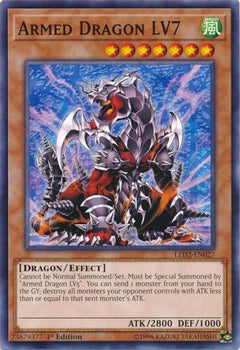 Armed Dragon LV7 (LED2-EN027) - Legendary Duelists: Ancient Millennium 1st Edition-1