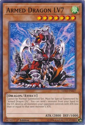 Armed Dragon LV7 (LED2-EN027) - Legendary Duelists: Ancient Millennium 1st Edition-1