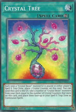 Crystal Tree (LED2-EN045) - Legendary Duelists: Ancient Millennium 1st Edition-1