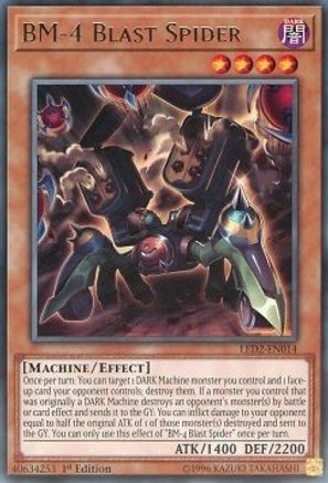 BM-4 Blast Spider (LED2-EN014) - Legendary Duelists: Ancient Millennium 1st Edition-1