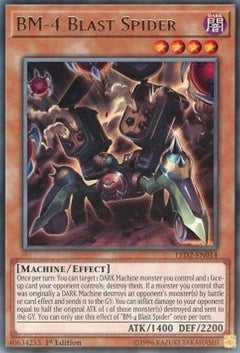 BM-4 Blast Spider (LED2-EN014) - Legendary Duelists: Ancient Millennium 1st Edition-1