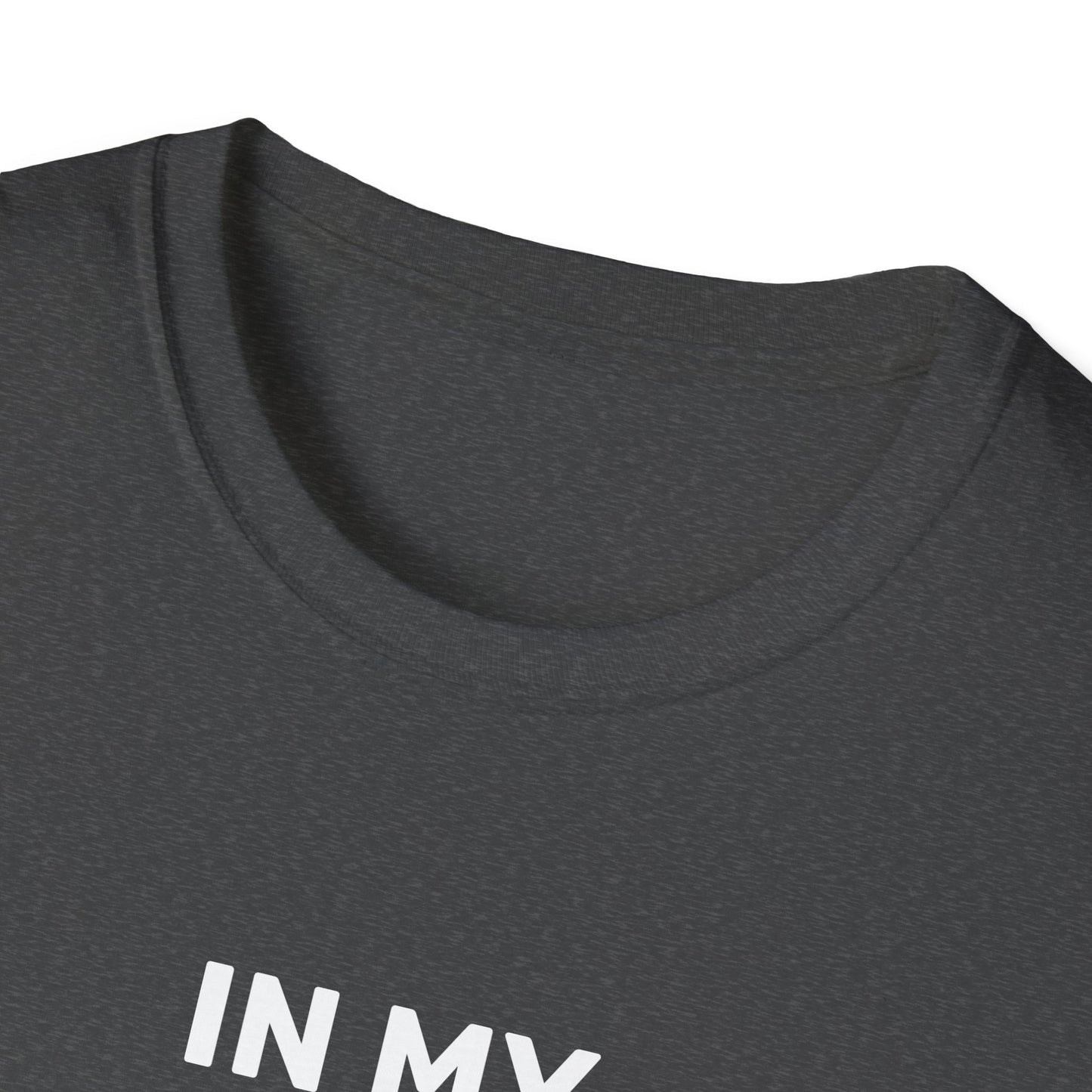 "In My Defense I Was Left Unsupervised" White Writing T-Shirt
