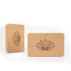 Eco-Friendly Cork Yoga Block – High-Density Support Fitness Block-1