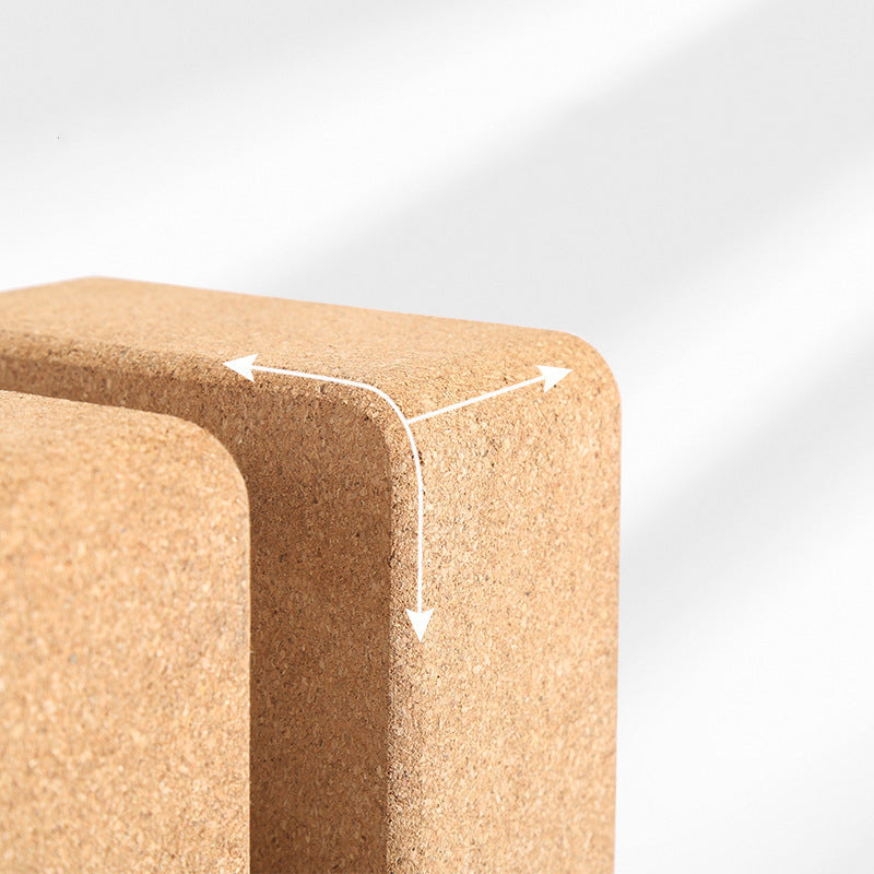 Eco-Friendly Cork Yoga Block – High-Density Support Fitness Block-2