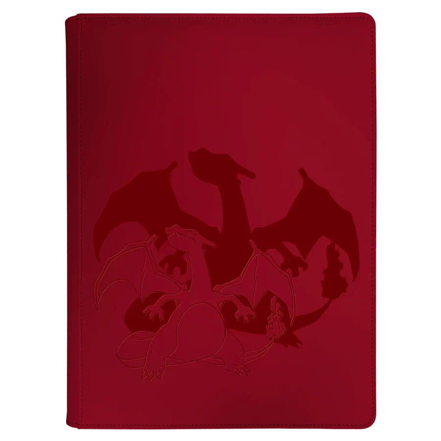 Ultra Pro - 9-Pocket Zippered Pro-Binder - Pokemon - Charizard