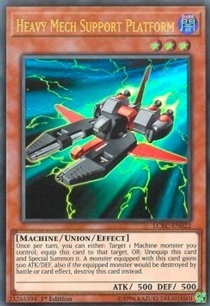 Heavy Mech Support Platform (LCKC-EN022) - Legendary Collection Kaiba 1st Edition-1