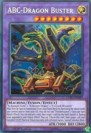 ABC-Dragon Buster (LCKC-EN059) - Legendary Collection Kaiba 1st Edition-1