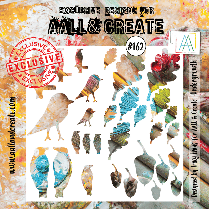 AALL and Create Stencil - 162 - Undergrowth-1