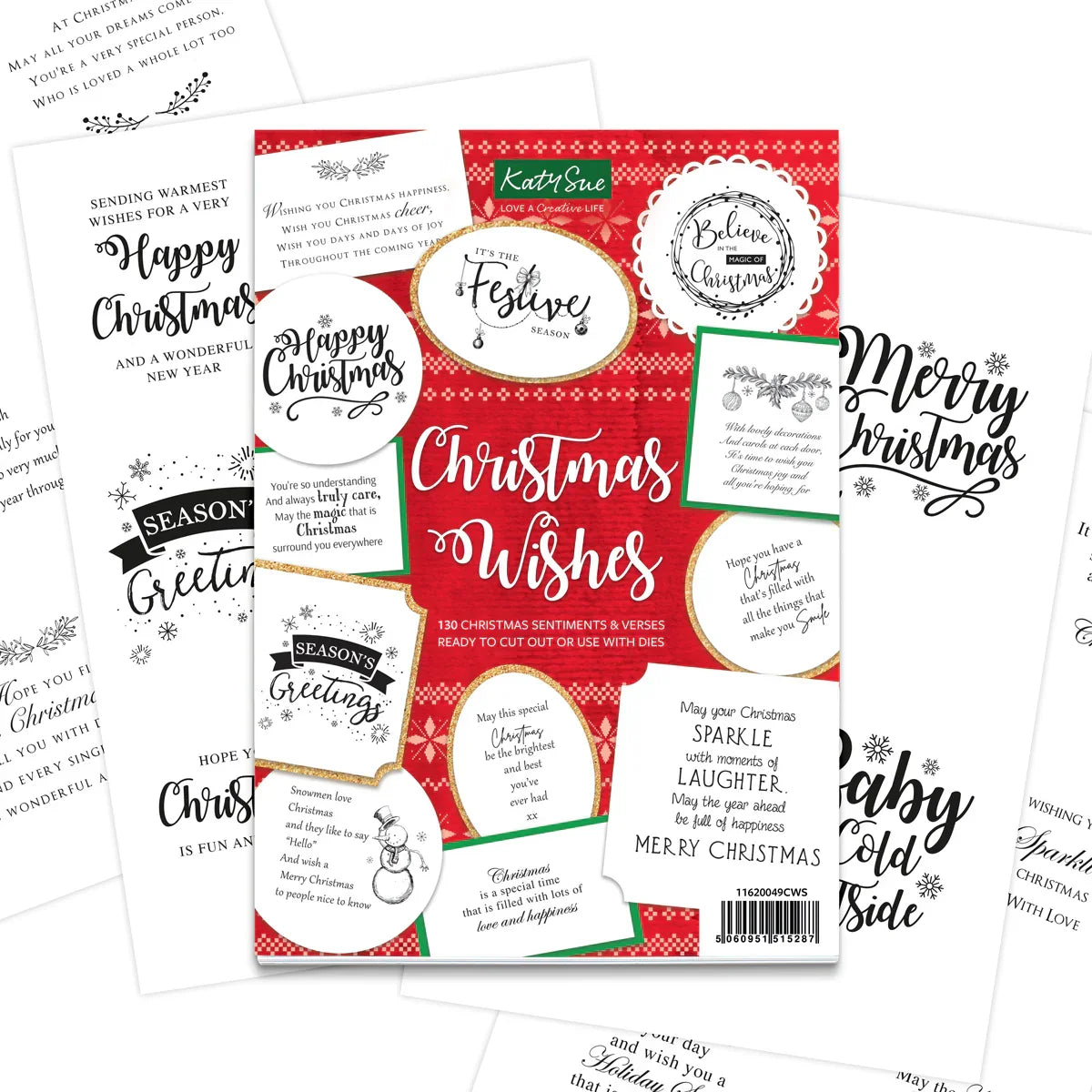 Christmas Wishes A4 Stash 40 sheets-2