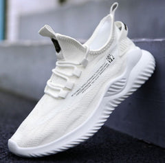 Men's Korean-Style Casual Mesh Sneakers-2