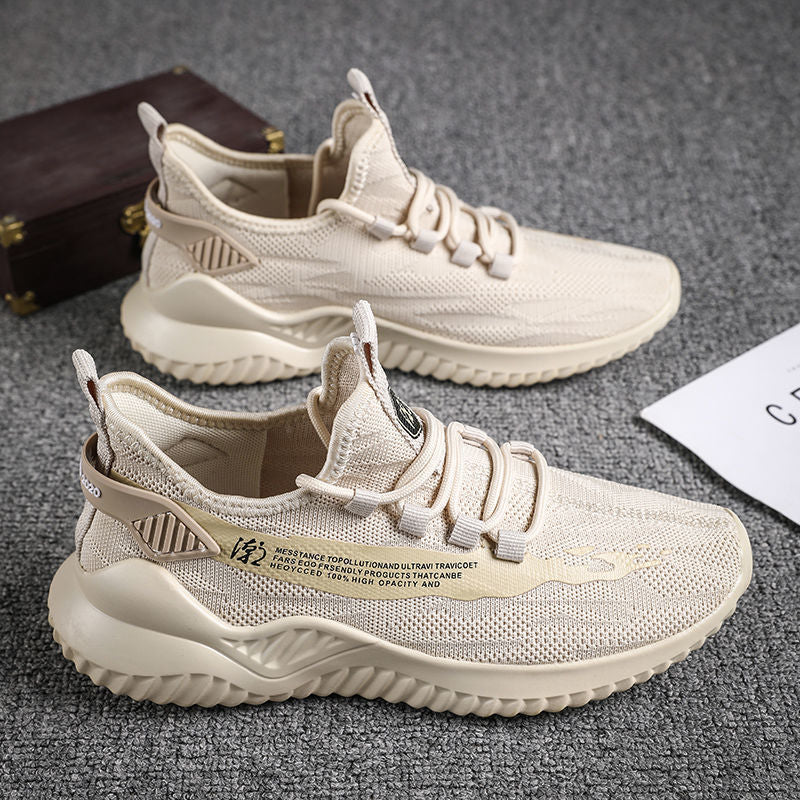 Men's Korean-Style Casual Mesh Sneakers-5