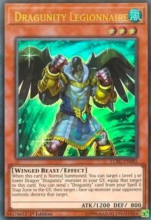 Dragunity Legionnaire (LCKC-EN085) - Legendary Collection Kaiba 1st Edition-1