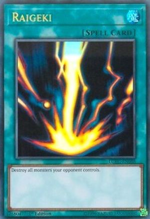 Raigeki (LCKC-EN088) - Legendary Collection Kaiba 1st Edition-1