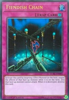 Fiendish Chain (LCKC-EN095) - Legendary Collection Kaiba 1st Edition-1
