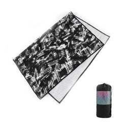Tie-Dye Yoga Blanket – Wide Yoga Mat Pad Towel & Exercise Drape-2
