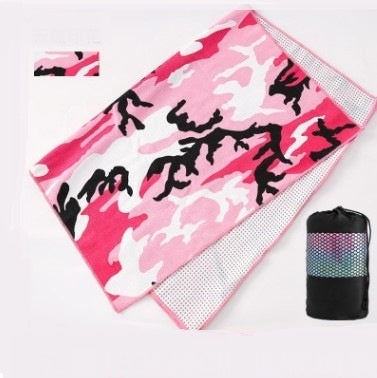 Tie-Dye Yoga Blanket – Wide Yoga Mat Pad Towel & Exercise Drape-14