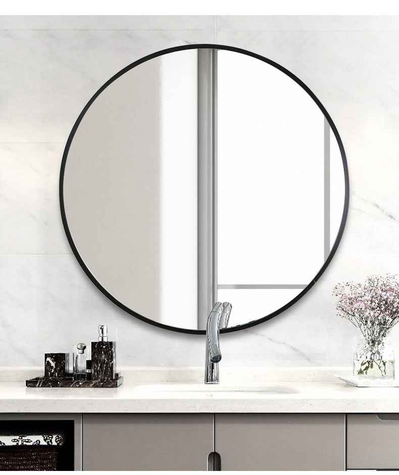 Aluminum Alloy Bathroom Mirror Toilet Vanity Mirror-1