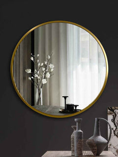Aluminum Alloy Bathroom Mirror Toilet Vanity Mirror-5