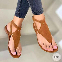 Beach buckle sandals-1