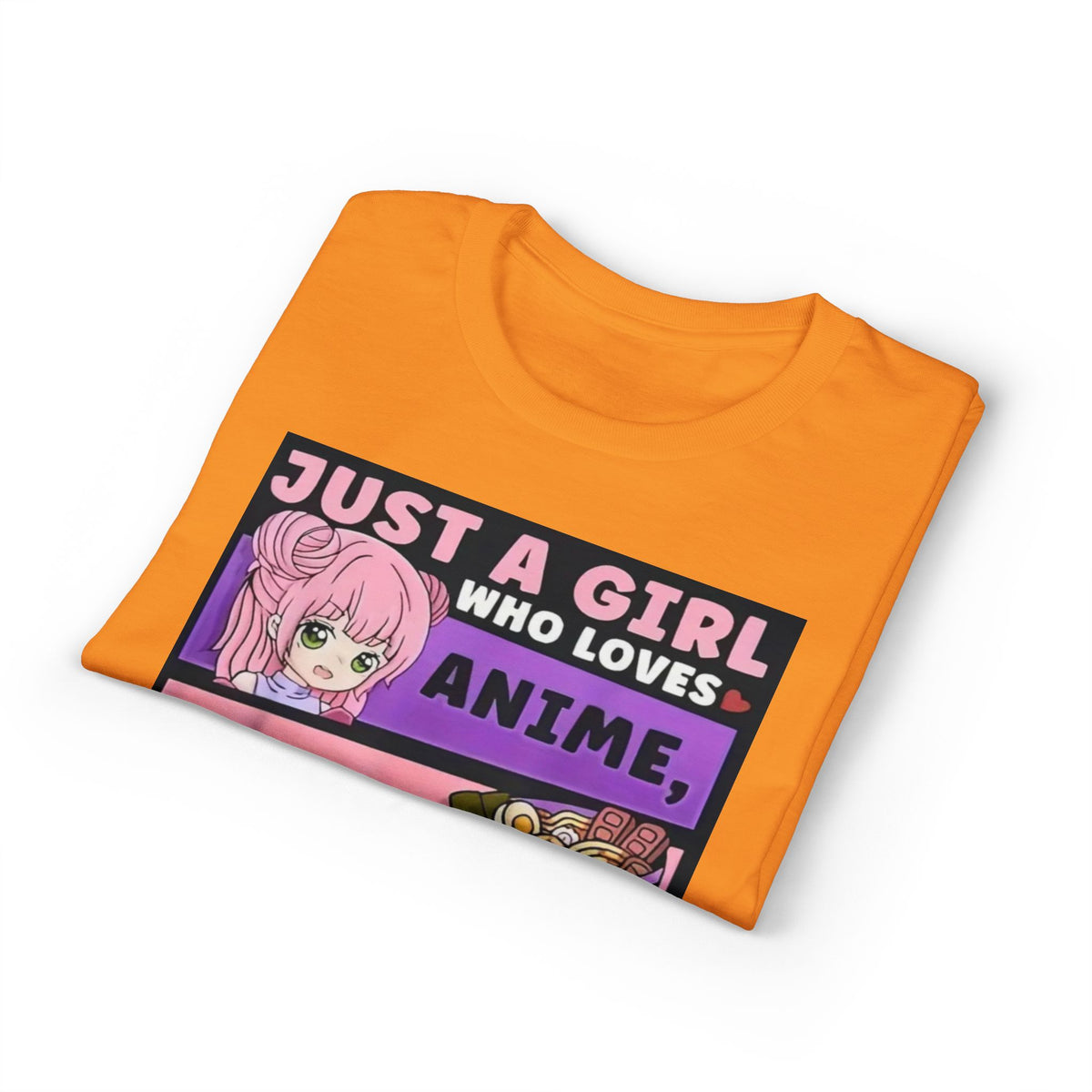 "Just a Girl Who Loves Anime Ramen and Sketching" T-Shirt-31