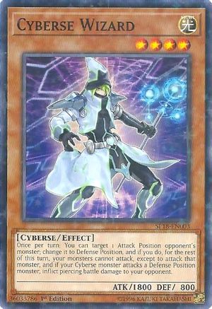 Cyberse Wizard (Starfoil) (SP18-EN003) - Star Pack VRAINS 1st Edition-1