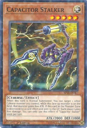 Capacitor Stalker (Starfoil) (SP18-EN007) - Star Pack VRAINS 1st Edition-1
