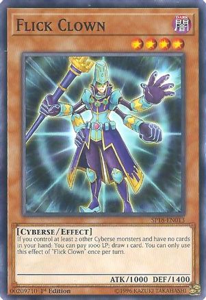 Flick Clown (SP18-EN013) - Star Pack VRAINS 1st Edition-1