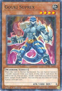Gouki Suprex (Starfoil) (SP18-EN018) - Star Pack VRAINS 1st Edition-1