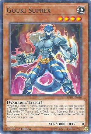 Gouki Suprex (Starfoil) (SP18-EN018) - Star Pack VRAINS 1st Edition-1