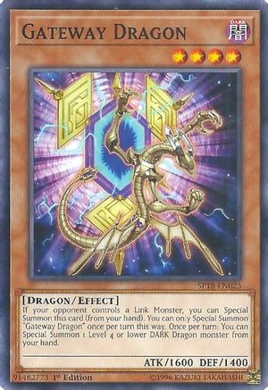 Gateway Dragon (SP18-EN025) - Star Pack VRAINS 1st Edition-1