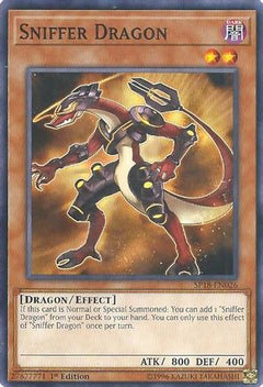 Sniffer Dragon (SP18-EN026) - Star Pack VRAINS 1st Edition-1