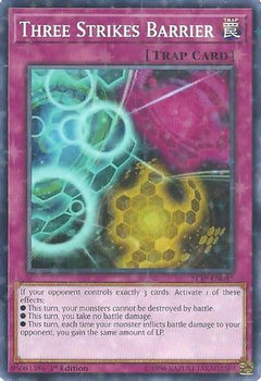 Three Strikes Barrier (Starfoil) (SP18-EN045) - Star Pack VRAINS 1st Edition-1